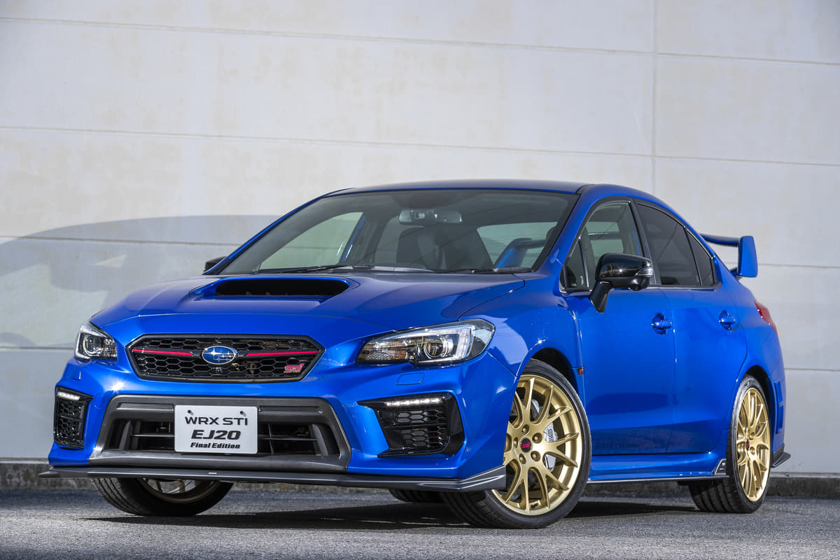 WRX STI EJ20ファイナルエディション