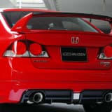 MUGEN RRの迫力のリアスタイル