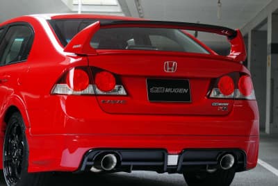 MUGEN RRの迫力のリアスタイル