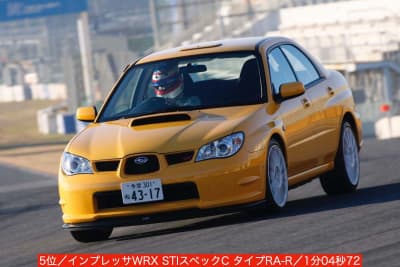 インプレッサWRX STIスペックCタイプRA-R（2006）