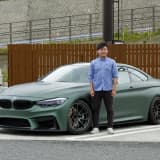 大阪府ペイトンで撮影したBMW_M4