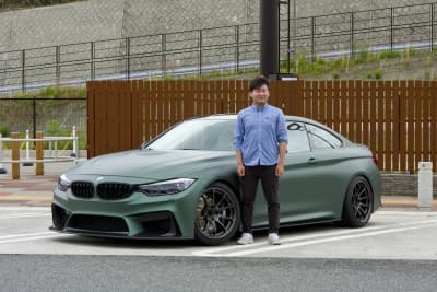 大阪府ペイトンで撮影したBMW_M4