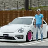 大阪府ペイトンで撮影したVWビートル