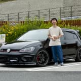 大阪府ペイトンで撮影したVWゴルフGTI