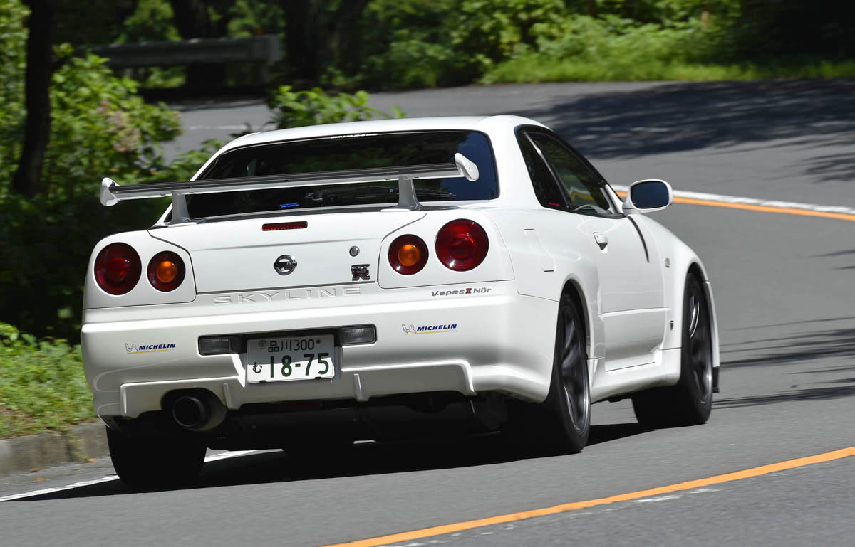 最後のスカイラインGT-R（BNR34）1/43スケールモデルが