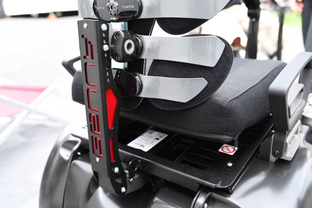 Gennyのシートバック