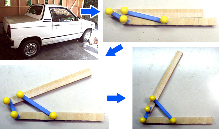 世にも珍しい軽ピックアップの スズキのマー坊 自力で鍵付きの トノカバー を作ってみた Auto Messe Web カスタム アウトドア 福祉車両 モータースポーツなどのカーライフ情報が満載