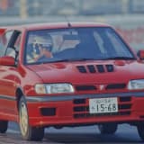 筑波サーキットアタックするパルサーGTI-R