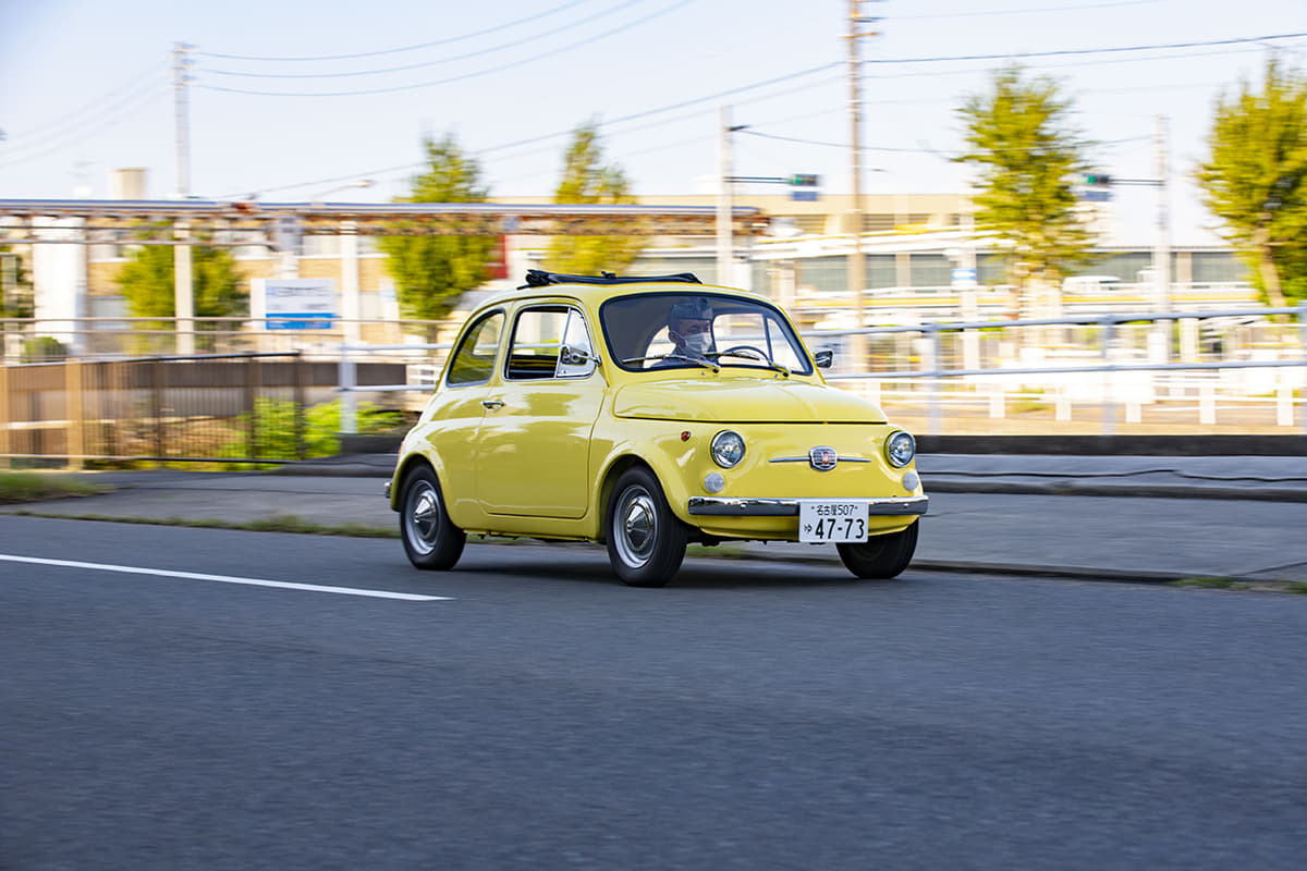 画像ギャラリー 気分はルパン三世 チンクエチェントの皮を被った電気自動車 500ev に乗った 画像33 Auto Messe Web カスタム アウトドア 福祉車両 モータースポーツなどのカーライフ情報が満載