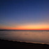 夕方の潮騒