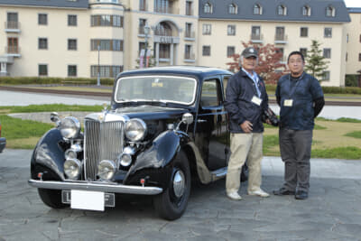 今回の参加車で最古の1948年式MG YA