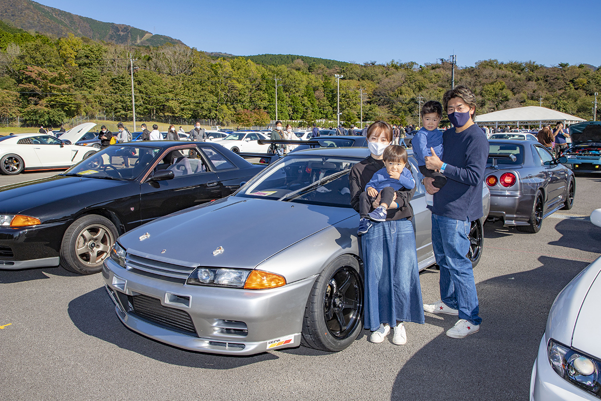 R`sミーティングで見かけたスカイラインGT-R