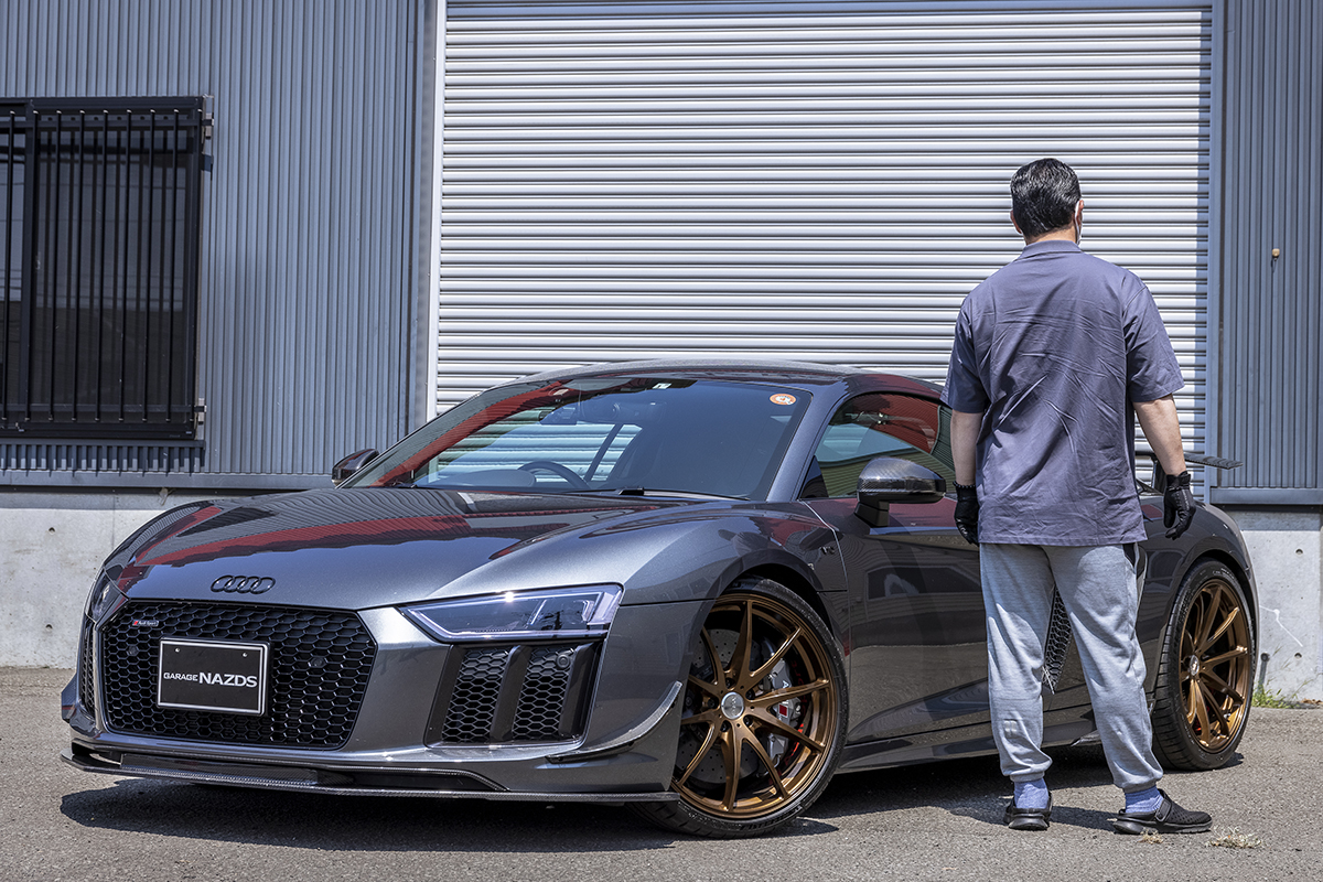 R8とオーナーの山田さん