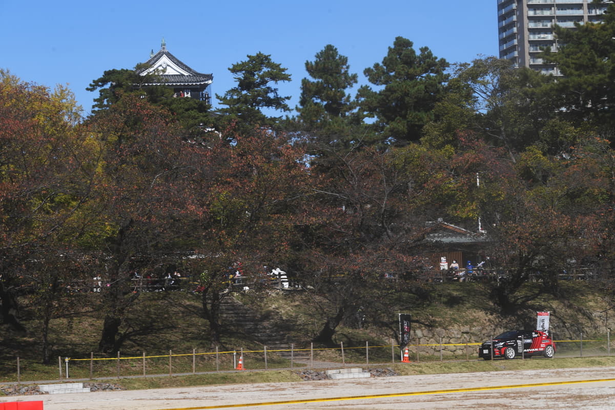 奴田原選手のトヨタGRヤリス