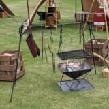 ビンテージ感ある焚き火台