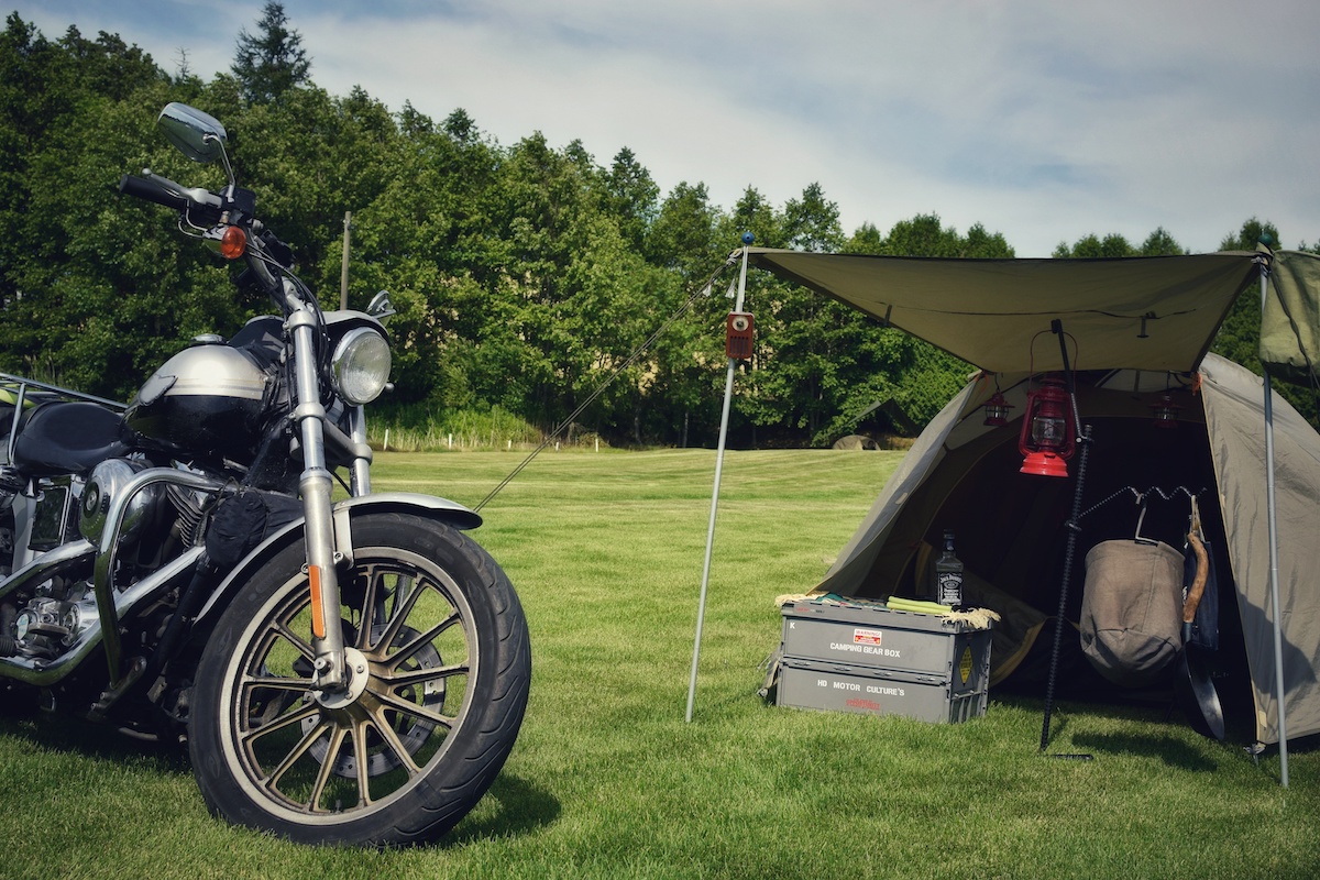バイクソロキャンプ