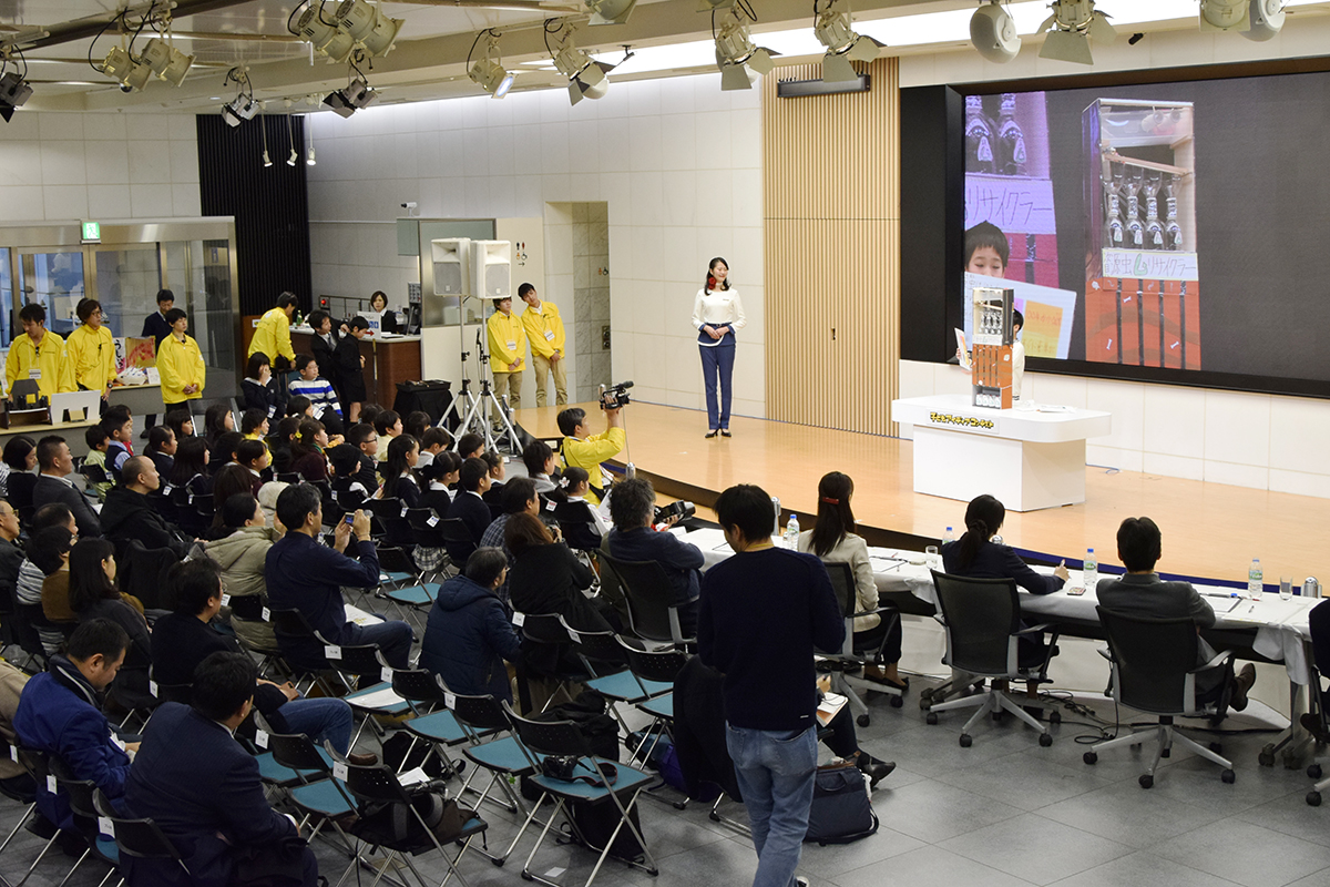 子どもアイディアコンテストの会場イメージ