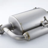 R34GT-R用マフラーの消音部