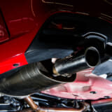 純正マフラー装着イメージ（レヴォーグ）