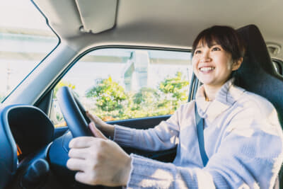 運転する矢田部明子氏