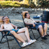 サウナ→川→イスのセットは至福