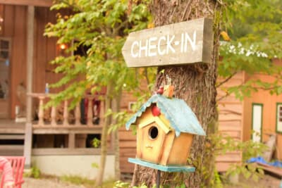 キャンプ場管理棟