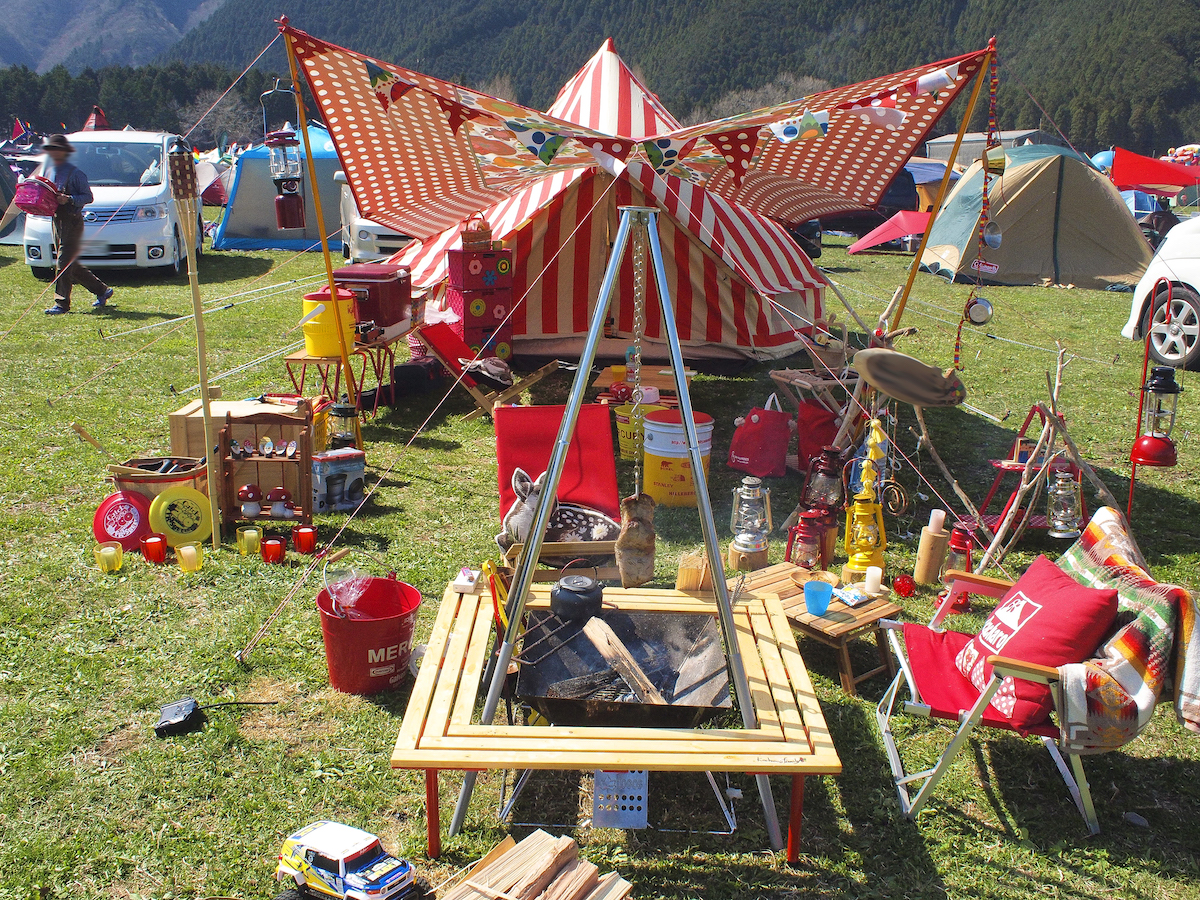 アメリカンなテントサイト