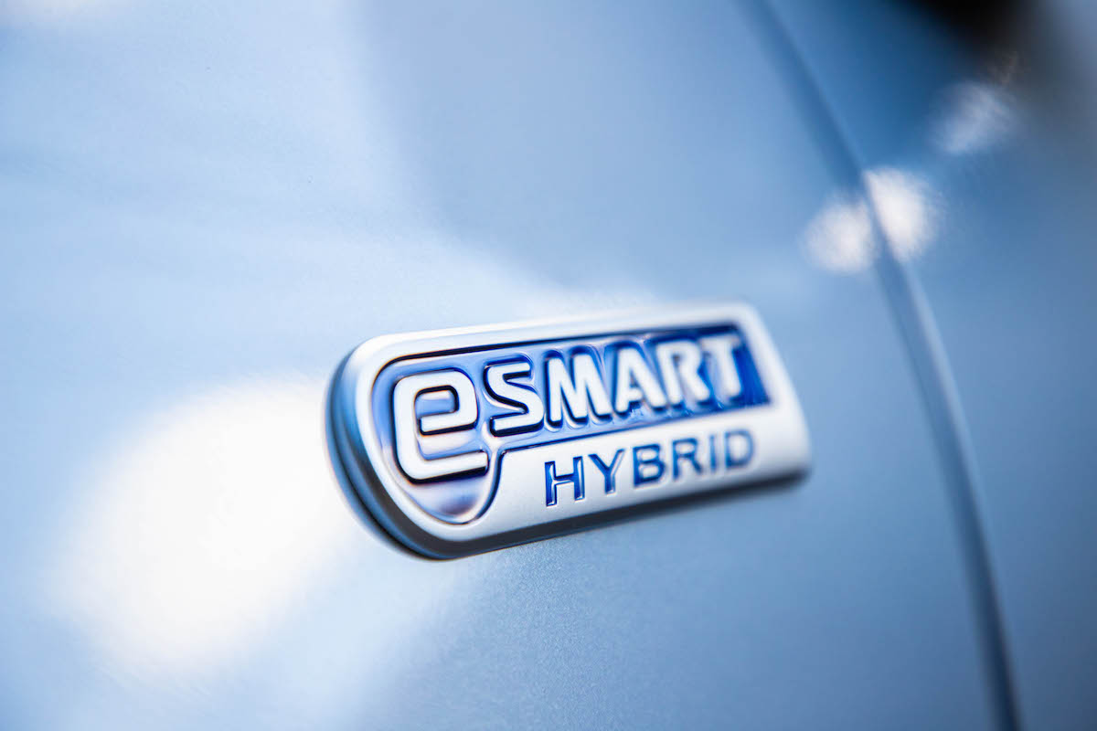 e-SMART HYBRIDエンブレム