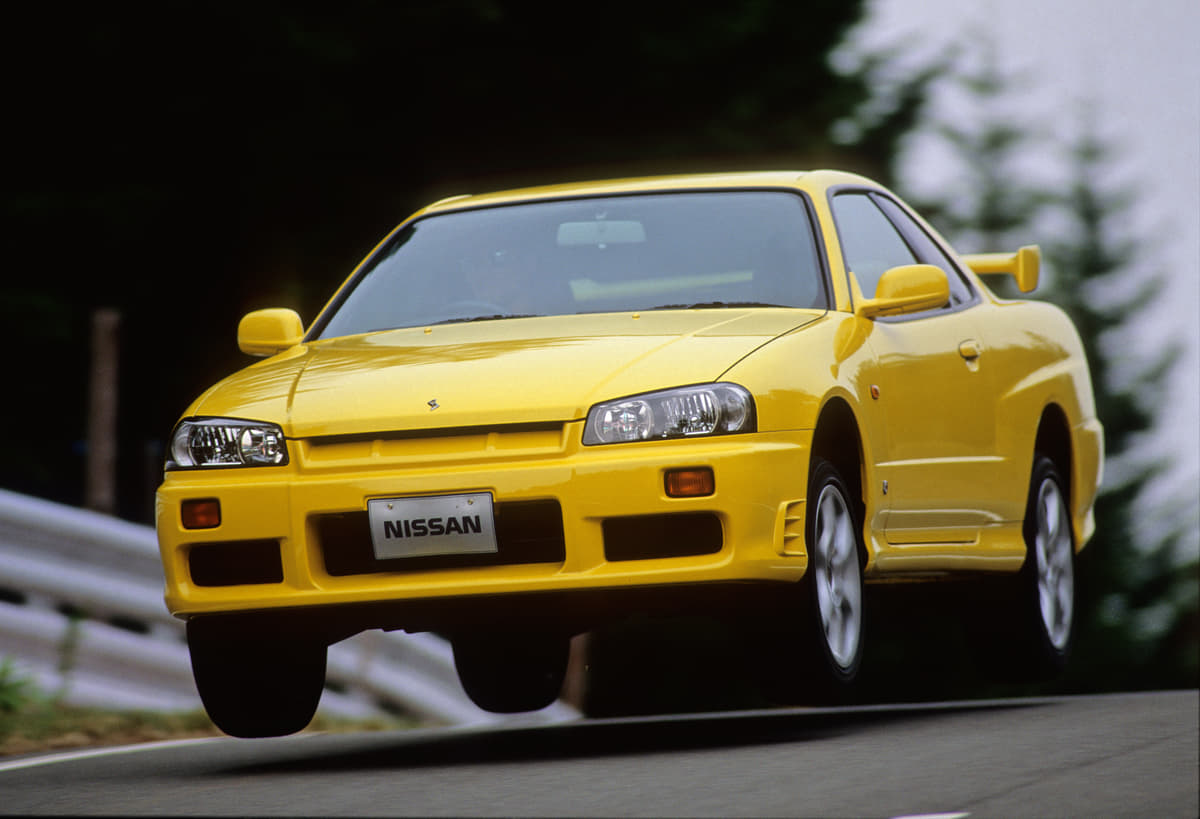 R34スカイライン25GT-Tの走り