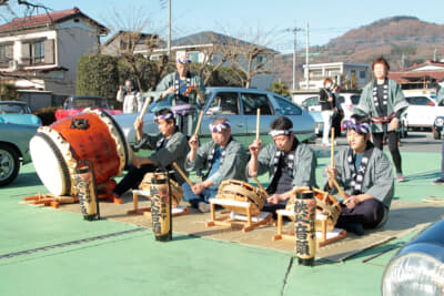 秩父音頭の演奏