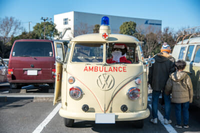 救急車仕様のワーゲンバス