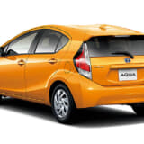 初代アクアのリヤスタイル