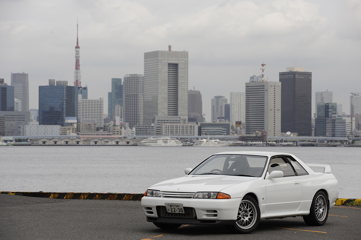 遠いところから愛車をチェック