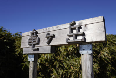 竜ケ岳の看板