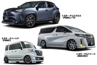 レオニスLMを装着する車種のイメージ