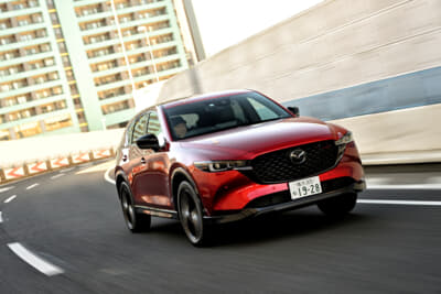 試乗車は「CX-5 XDスポーツアピアランス（FF）」