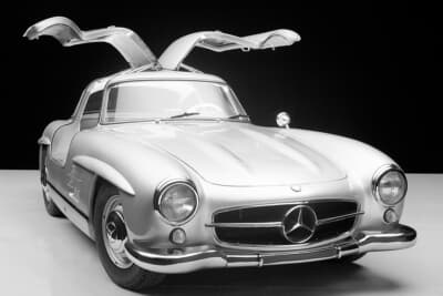 1954年に発売された300SL（W128）