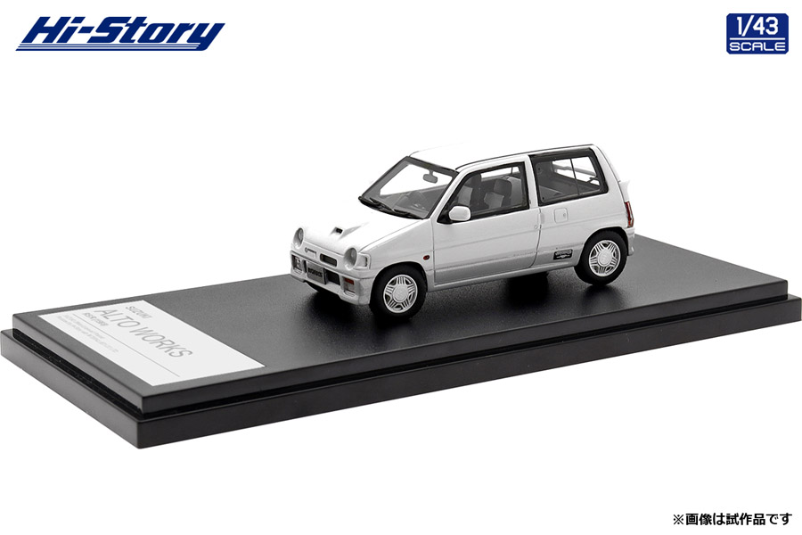 Hi-Story 1/43 アルトワークス 赤 MARK43 1/43 スズキ アルト ワークス HA36S 純正オプション装着