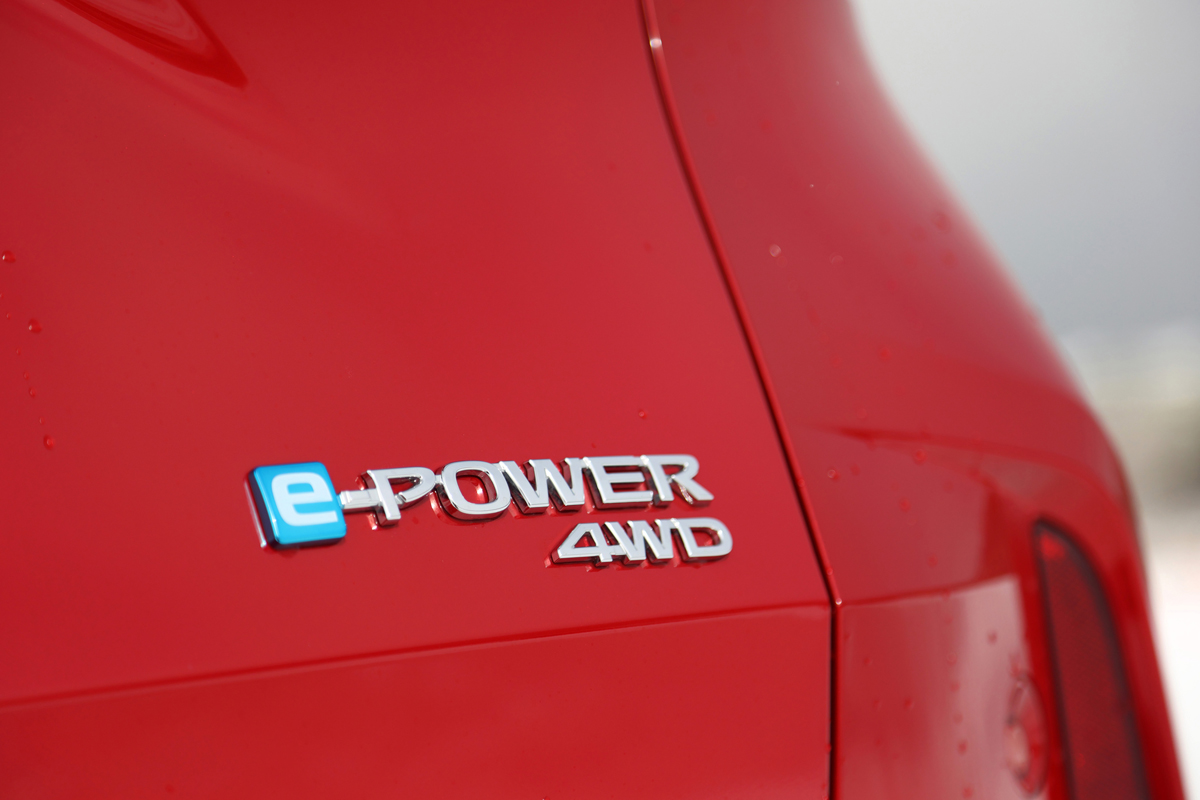 e-POWER 4WDではリヤモーターの出力をアップ