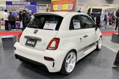 この展示車はHKSがチューニングした個体