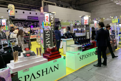 SPASHANのブース