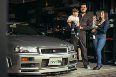 オーストラリアのR34型スカイラインGT-Rオーナー