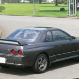 R32型スカイラインGT-Rニスモのリヤスタイル