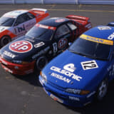 ワークスカーのカラーリングやステッカーも参考になる