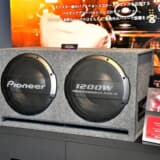 パイオニア製ウーファーボックス