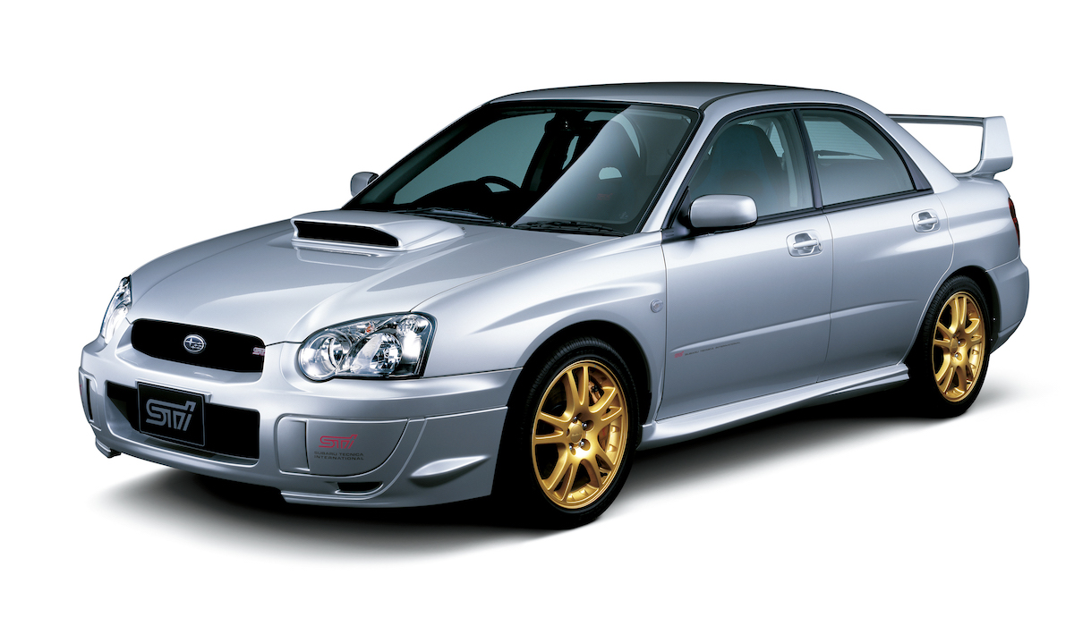 2004年式インプレッサWRX STI