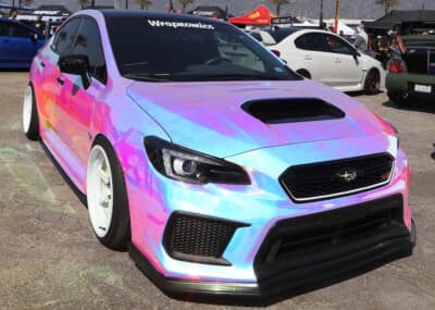 過激なWRX STIのカスタム車両