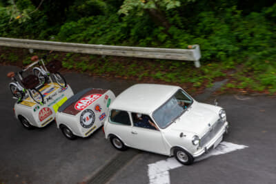 このミニは日本の旧車イベントで遭遇できるかも