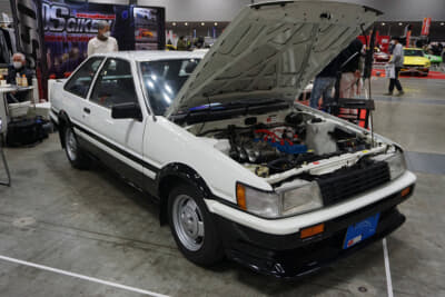 トミタクAE85のデモカー