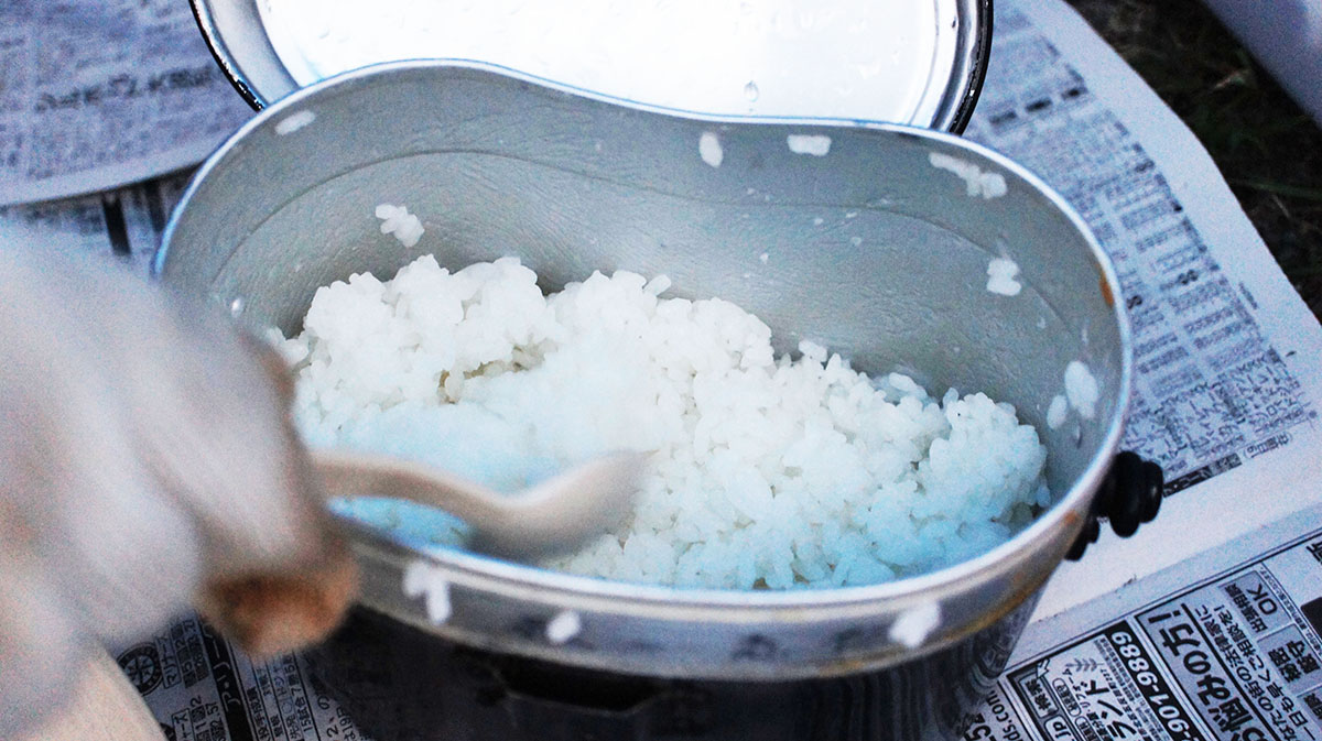 飯盒炊爨のイメージ